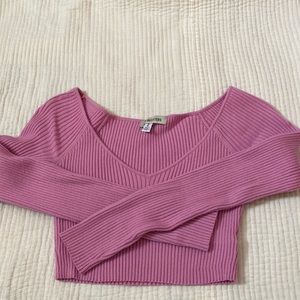 Urban outfitter pink sweater top